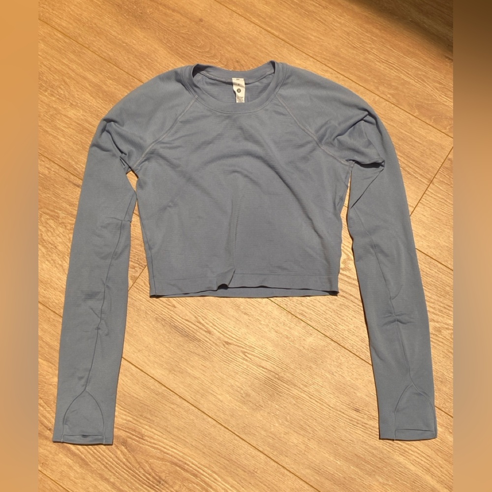 Lululemon swiftly tech cropped long sleeve 2.0, 6